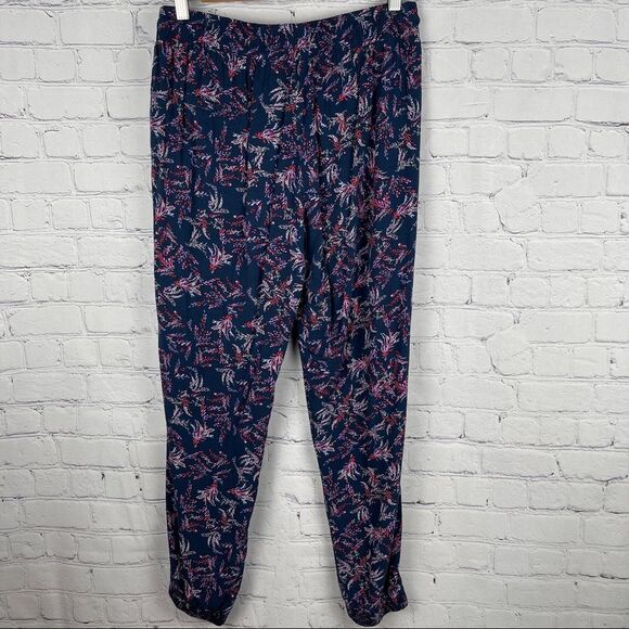 COTTON ON women's lightweight floral print jogger pants size L - Picture 8 of 14